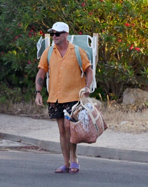 Ant McPartlin shows off two new tattoos including tribute to wife Anne-Marie as he soaks up sun during Portugal holiday