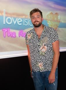 Iain Stirling at the Love Island: The Reunion TV show.