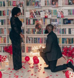 Tunde Proposed to Chinonso in a Bookstore and It Was Perfect! 21
