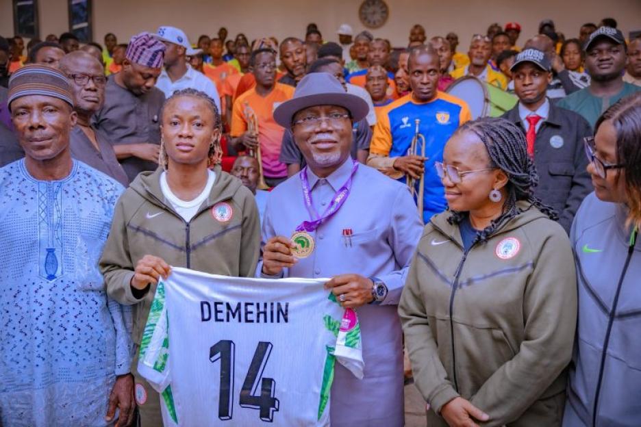 WAFCON: Ondo Governor Aiyedatiwa gifts Demehin N30m, apartment