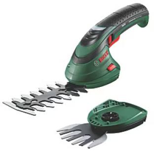 Bosch cordless grass and shrub shear.