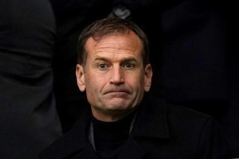 Photo of Dan Ashworth on gardening leave.