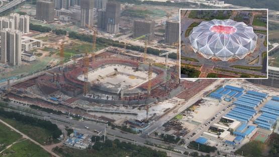 Flower stadium bigger than Wembley was left abandoned and half-finished before club were EXPELLED from pro football