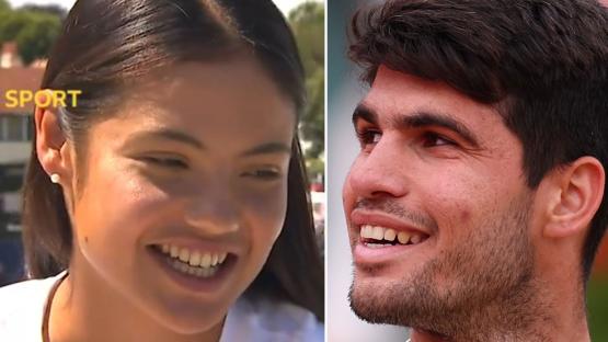 Emma Raducanu opens up on relationship with Carlos Alcaraz and when they first grew close as they enjoy cosy days out