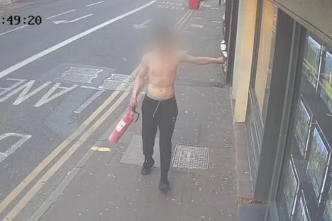 We’re selling up & leaving our once quaint town after topless yob’s high street rampage turned it into a WARZONE