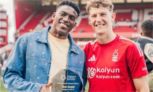 EPL: Awoniyi named PFA community champion for 2024/25 season