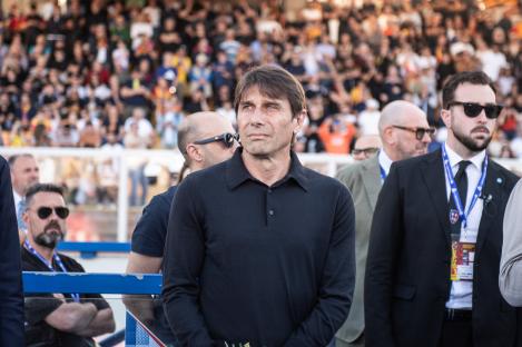 Antonio Conte, coach of SSC Napoli.