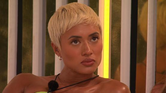 Kaz Crossley on Love Island: All Stars.