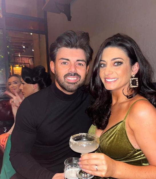Anthony Hutton and his partner.