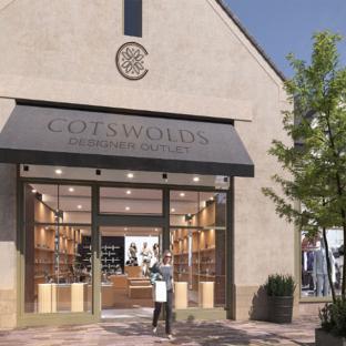 Illustration of the Cotswolds Designer Outlet.