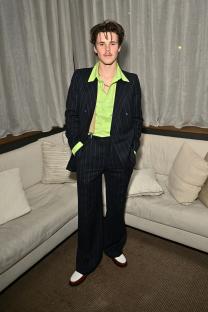 Cruz Beckham at a party.