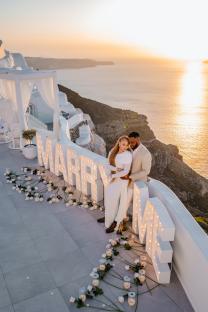 Chidubem&#8217;s Proposal to Amarachi in Santorini Was Magical! 6