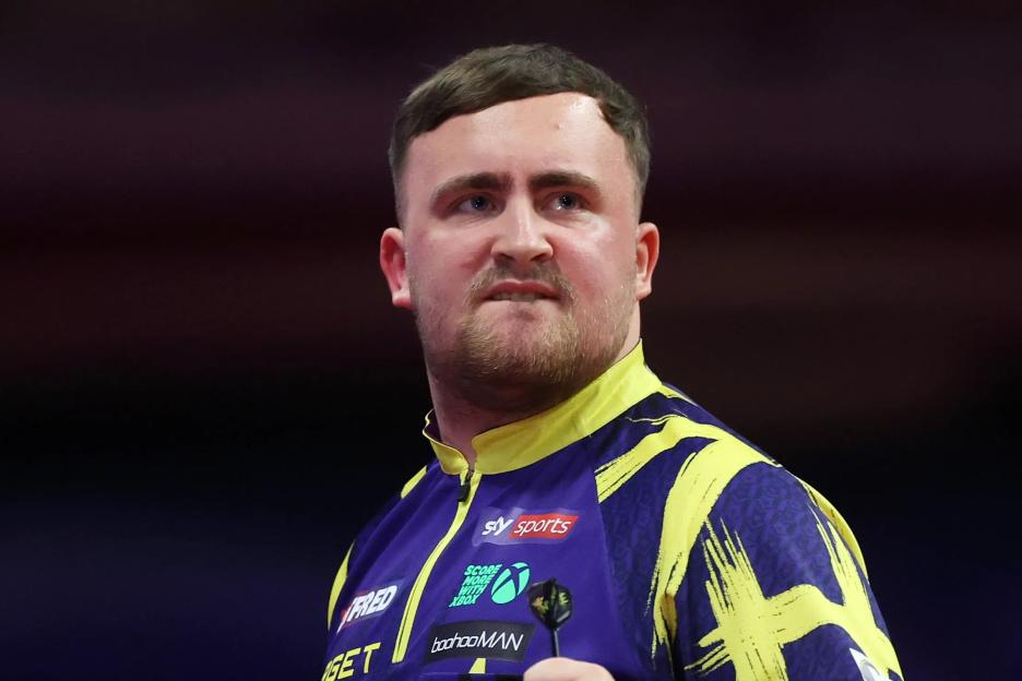 ‘The sport is in good hands’ – Adrian Lewis names Luke Littler as one of three stars to take darts forward