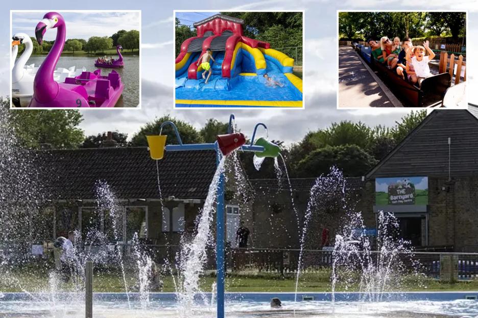 The pretty UK park that’s perfect for a hot weekend with splash park, boating lake and miniature railway