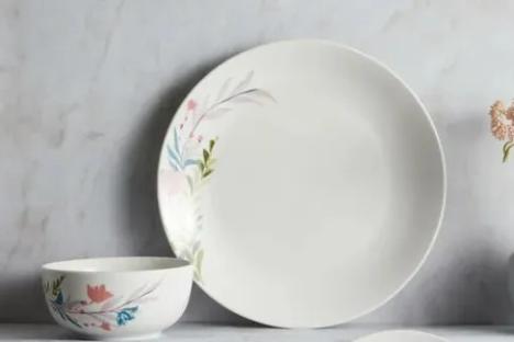 Dunelm is selling a ‘pretty and robust’ 12-piece dinner set for just £12.50 – and it’s dishwasher friendly too