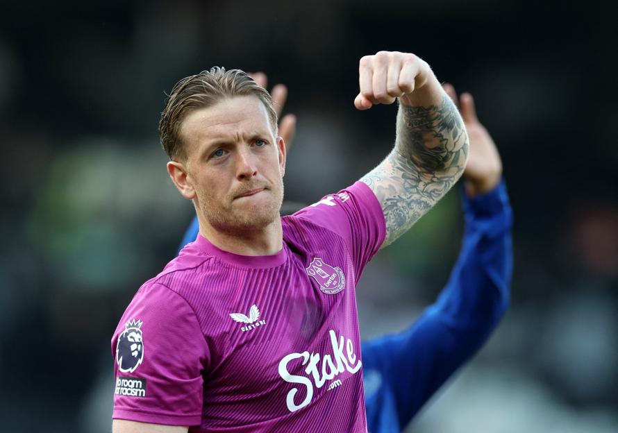Jordan Pickford on verge of four-year Everton deal with England goalkeeper in line for huge increase on £6m-a-year wages