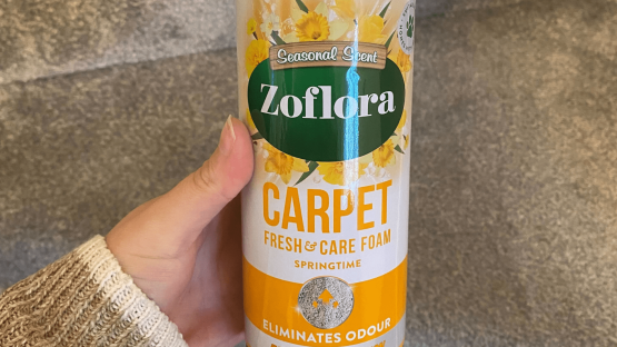 I tried Zoflora’s new carpet cleaner – it works in just 30 seconds and leaves your home smelling super fresh