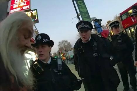 Moment paedo arrested after being caught with six-year-old girl on street – before cops make terrifying discovery