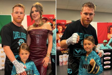‘They get a little bit nervous’ – Canelo Alvarez reveals promise he makes to his daughter before every fight