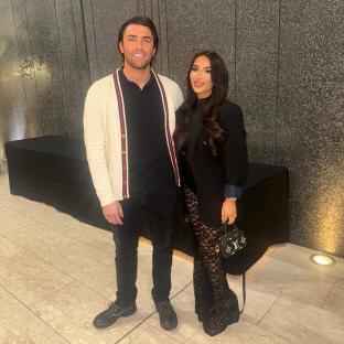 Jack Fincham and Chloe Brockett on a date.