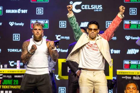Is there rematch clause for Jake Paul vs Julio Cesar Chavez Jr?