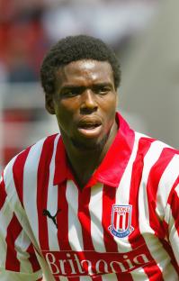 Gifton Noel-Williams of Stoke City in action.