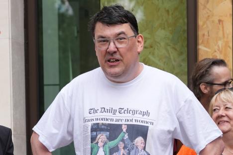 Father Ted creator Graham Linehan vows to continue trans rights fight after pleading not guilty to hate crime charges 