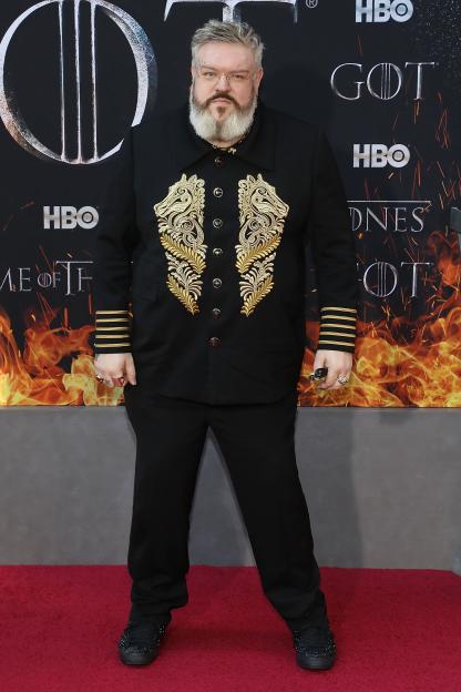 Kristian Nairn at the Game of Thrones season 8 premiere.