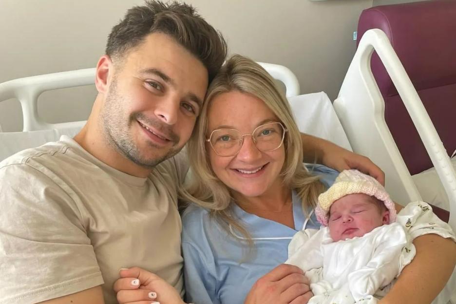 Married At First Sight star gives birth to baby girl and reveals very sweet name with photo of newborn