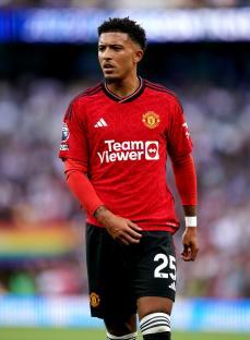 File photo dated 19-08-2023 of Manchester United's Jadon Sancho. Erik ten Hag wished Jadon Sancho luck at Borussia Dortmund after the Manchester United misfit returned to his former club on loan for the rest of the season. Issue date: Friday January 12, 2024. PA Photo. See PA story SOCCER Man Utd. Photo credit should read John Walton/PA Wire.