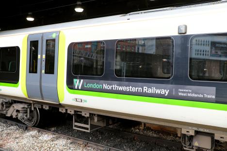 London Northwestern Railway train carriage.