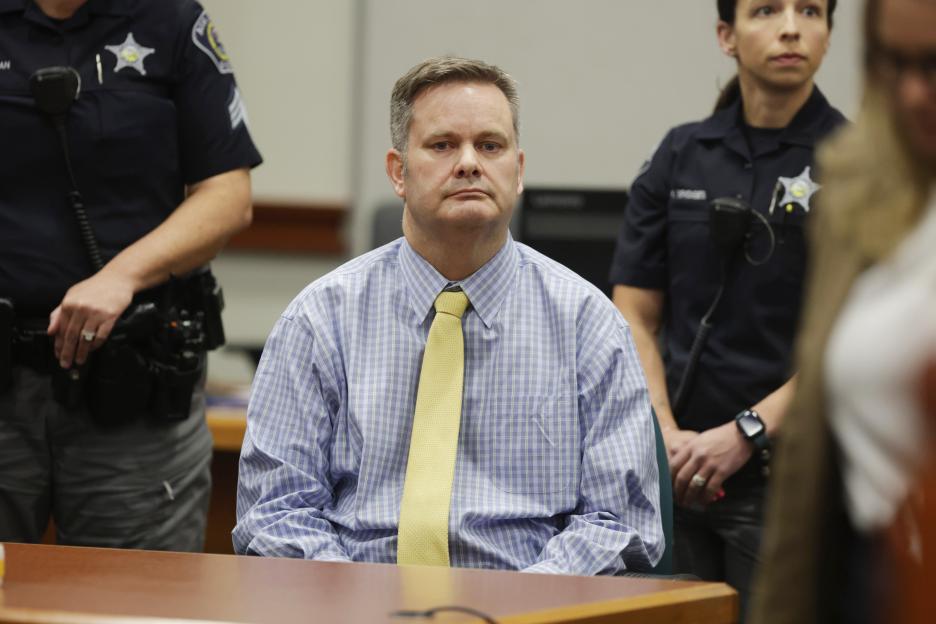 Chad Daybell at his murder trial.