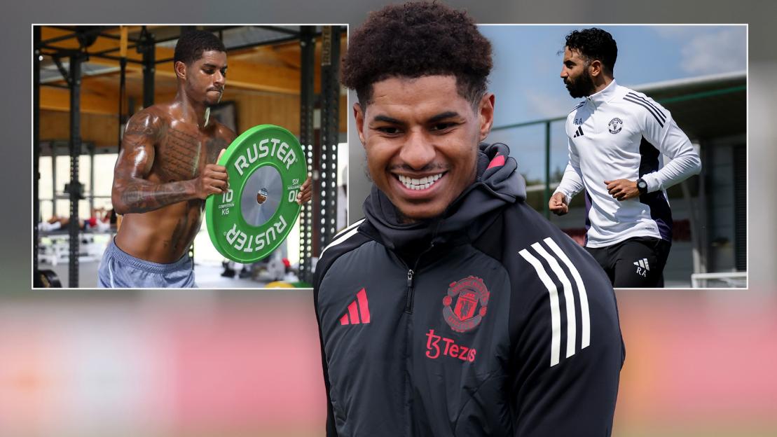 Marcus Rashford turns up at Man Utd and trains alone despite being told he could stay away to find new club