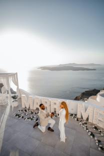 Chidubem&#8217;s Proposal to Amarachi in Santorini Was Magical! 9