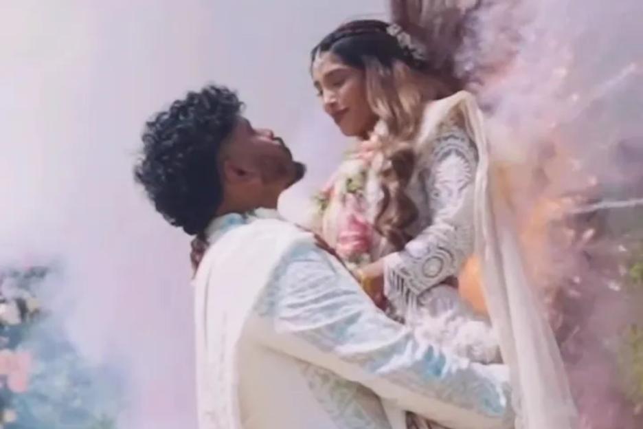 I had second degree burns after our ‘colour bomb’ wedding stunt backfired – my hair started falling out in clumps too