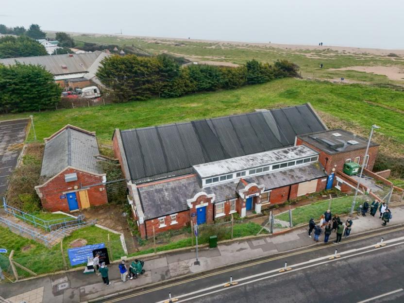 Pictured: Eastney Swimming Pool. Campaigners opposing the demolition of a swimming pool which was used as a training place for the World War Two's 'Cockleshell Heroes' have launched a last-ditch appeal to stop the historic building from being torn down. The group are urging the council in Portsmouth, Hants, to suspend the demolition of the century-old Eastney facility, which was used in a feature film released in the 1950s documenting the famous Royal Marines wartime mission. They are urging members to write to local politicians and call for an investigation into the alleged misconduct of 'a number of Portsmouth councillors' who have 'lied' and 'manipulated figures' when passing through plans to tear down the building. In a petition, which has garnered nearly 1,200 signatures, they said: "We demand the demolition of the historic Royal Marines Eastney swimming pool be suspended pending an investigation into the conduct of a number of Portsmouth City councillors. SEE OUR COPY FOR DETAILS. Please byline: Simon Czapp/Solent News © Simon Czapp/Solent News & Photo Agency UK +44 (0) 2380 458800