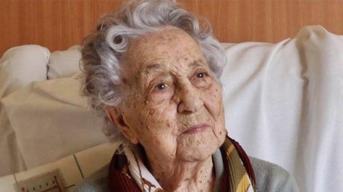 Maria Branyas Morera, the world's oldest person, who lived to be 117.