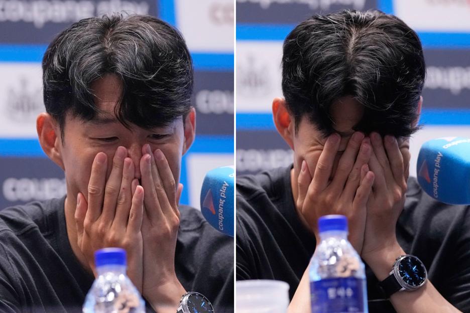 Son Heung-min announces he is LEAVING Tottenham after ten years in emotional press conference