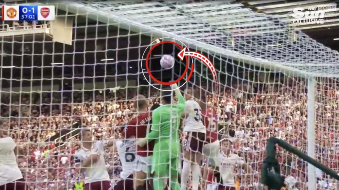 Screenshot of a soccer goal.