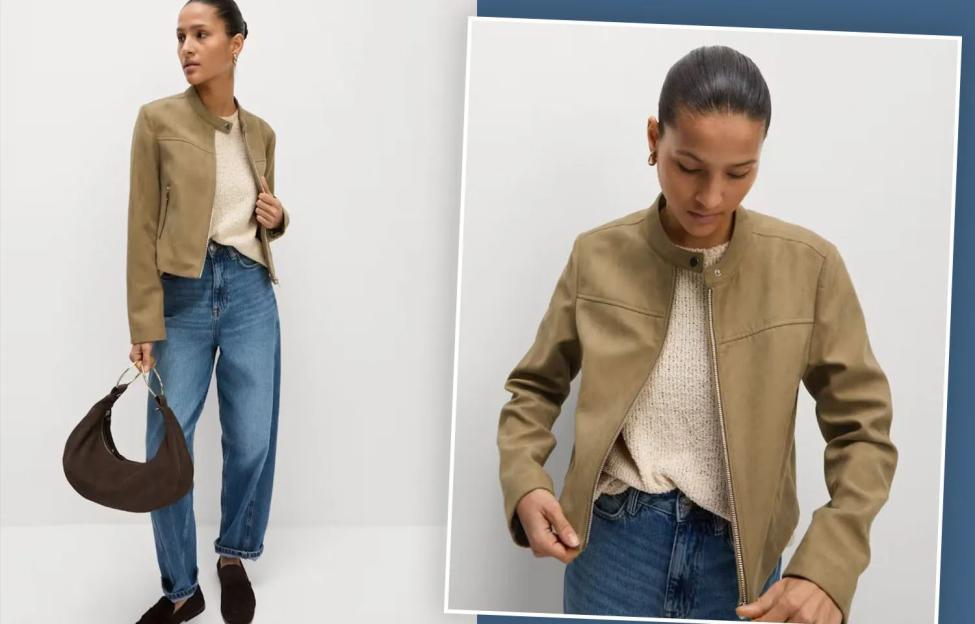 Suede jackets are everywhere right now and M&S has a £55 version that’s selling FAST
