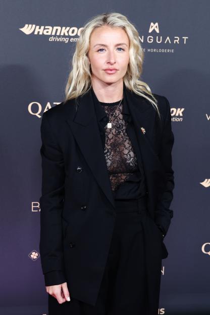 Lionesses captain Leah Williamson and Miss USA girlfriend stun at Ballon d’Or as fans hail ‘new Posh and Becks’
