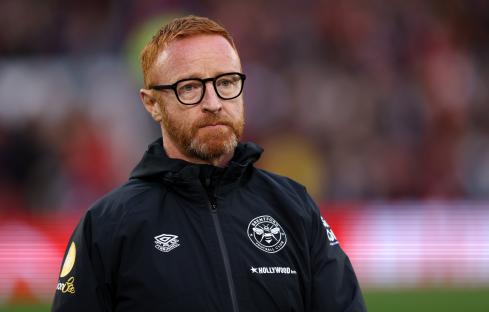 NOTTINGHAM, ENGLAND - NOVEMBER 05: Ben Ryan, Director of Elite Performance for Brentford looks on during the Premier League match between Nottingham Forest and Brentford FC at City Ground on November 05, 2022 in Nottingham, England. (Photo by Paul Harding/Getty Images)