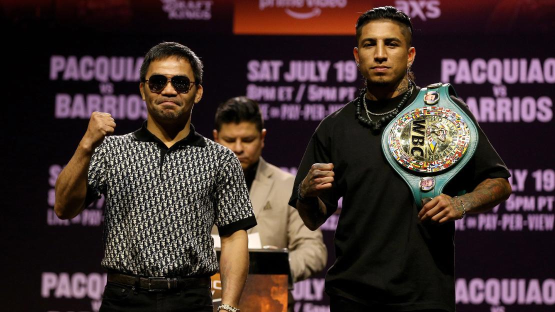 Manny Pacquiao vs Mario Barrios EXACT time – what time are ring walks as PacMan makes stunning return TONIGHT