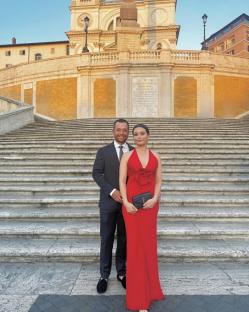 Who is Masters star Xander Schauffele's wife Maya and how long have the pair been together? 3