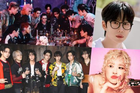 SEVENTEEN, ENHYPEN, 10CM, And Rosé Top Circle Monthly And Weekly Charts