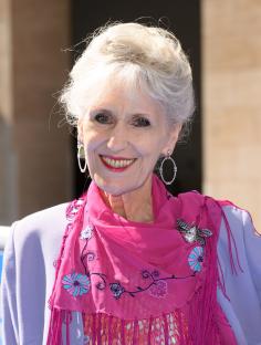 Anita Dobson at the TRIC Awards.