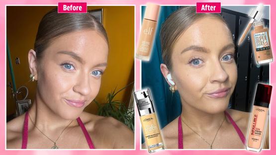 I tested 5 viral foundations in the gym to see which were ‘sweaty summer proof’ – an £11 buy was a winner