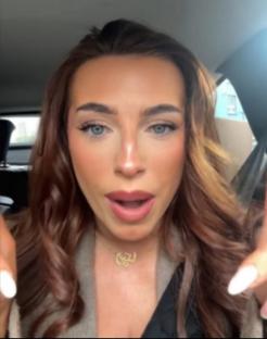 Erica Roberts rating abuse in her DMs.