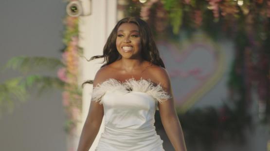 From Lifted Entertainment..Love Island: SR10: Ep57 on ITV2 and ITVX..Pictured: Whitney arrives at the ball...This photograph is (C) ITV Plc and can only be reproduced for editorial purposes directly in connection with the programme or event mentioned above, or ITV plc. This photograph must not be manipulated [excluding basic cropping] in a manner which alters the visual appearance of the person photographed deemed detrimental or inappropriate by ITV plc Picture Desk. This photograph must not be syndicated to any other company, publication or website, or permanently archived, without the express written permission of ITV Picture Desk. Full Terms and conditions are available on the website www.itv.com/presscentre/itvpictures/terms..For further information please contact:.james.hilder@itv.com