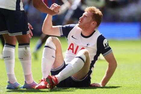 Huge Tottenham blow as Dejan Kulusevski forced to undergo surgery just days before Europa League final against Man Utd